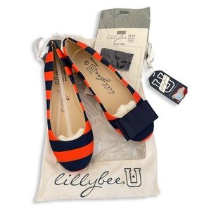 NWT Lillybee U Gameday Ballet Flats